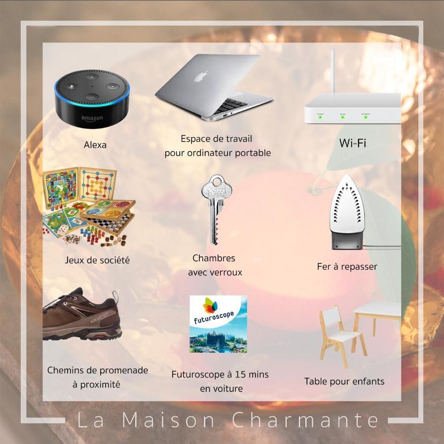 La Maison Charmante Châtellerault Eksteriør bilde